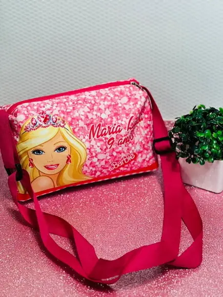 Bolsinha Personalizada Barbie