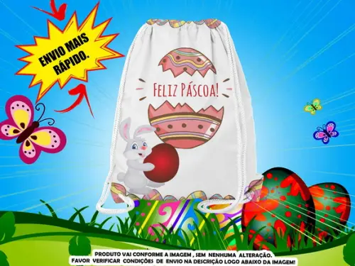 Mochilinha Páscoa ( Envio + Rápido )