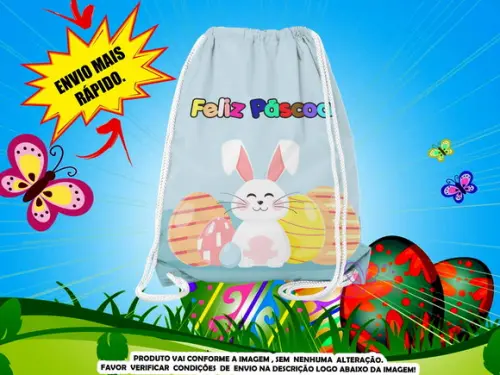 Mochilinha Páscoa ( Envio + Rápido )
