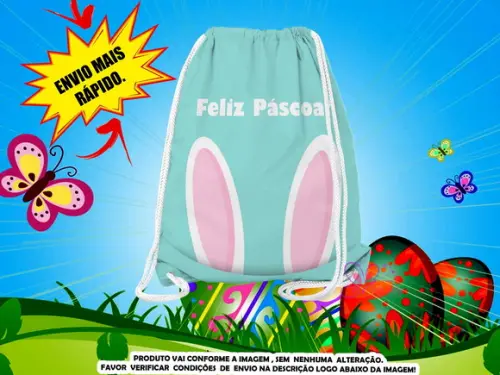 Mochilinha Páscoa ( Envio + Rápido )