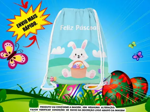 Mochilinha Páscoa ( Envio + Rápido )