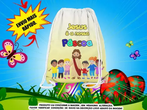 Mochilinha Páscoa ( Envio + Rápido )