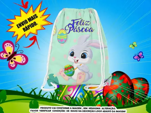 Mochilinha Páscoa ( Envio + Rápido )