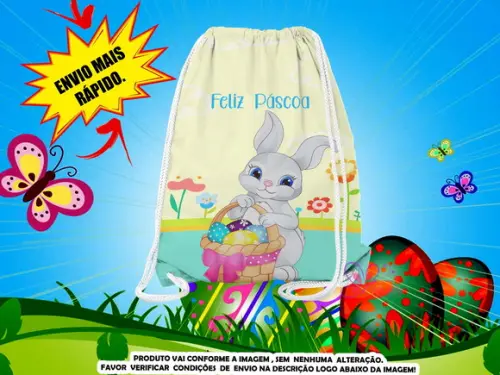 Mochilinha Páscoa ( Envio + Rápido )