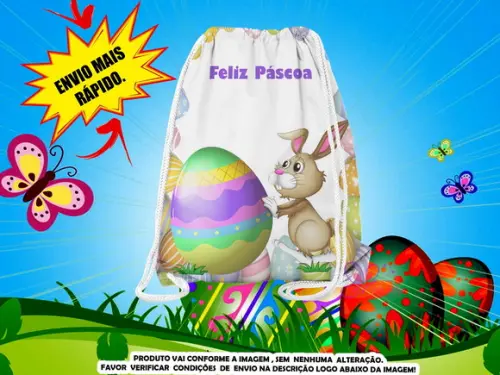 Mochilinha Páscoa ( Envio + Rápido )