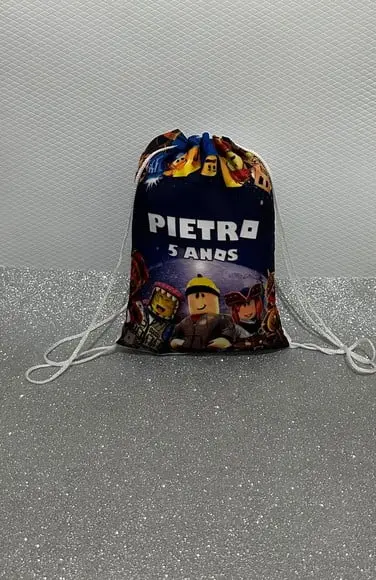 Mochilinha Personalizada Roblox