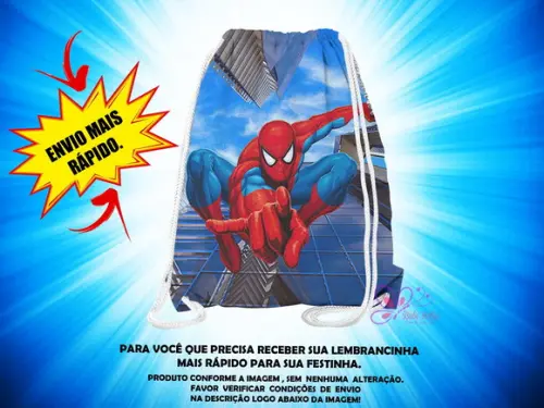 Mochilinha Homem Aranha ( Envio + Rápido )