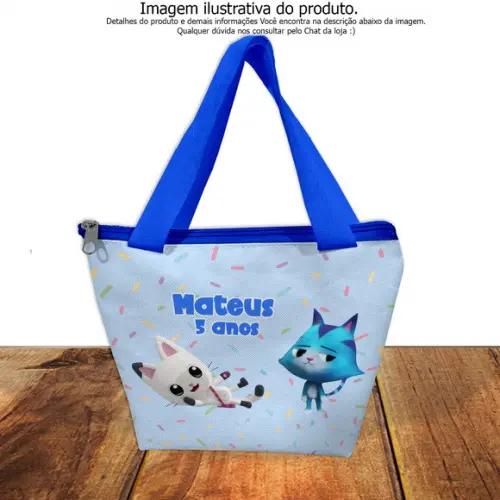 Bolsinha de Mão Personalizada a Casa Mágica da Gabby