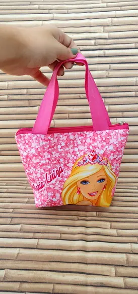 Bolsinha de Mão Personalizada Barbie