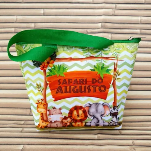 Bolsinha de Mão Personalizada Safári