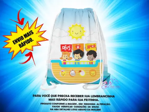Mochilinha 19x28cm 3 Palavrinhas ( Envio + Rápido )