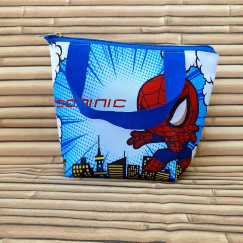 Bolsinha de Mão Personalizada Homem Aranha