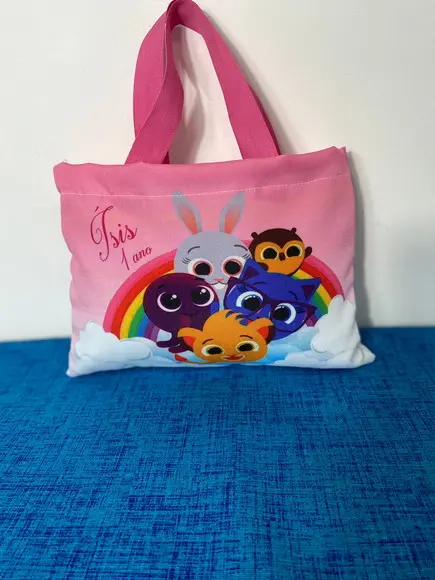 Sacolinhas Ecobag Personalizadas 28x19cm Bolofofos
