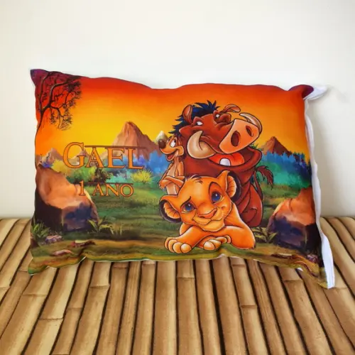 Almofadinha Personalizada 20x30 Rei Leão