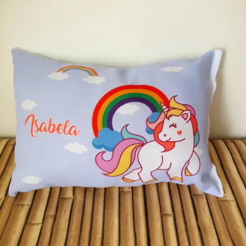 Almofadinha Personalizada 20x30 Unicórnio