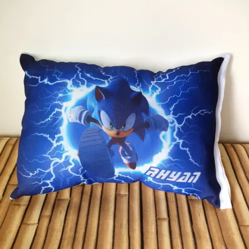 Almofadinha Personalizada 20x30 Sonic