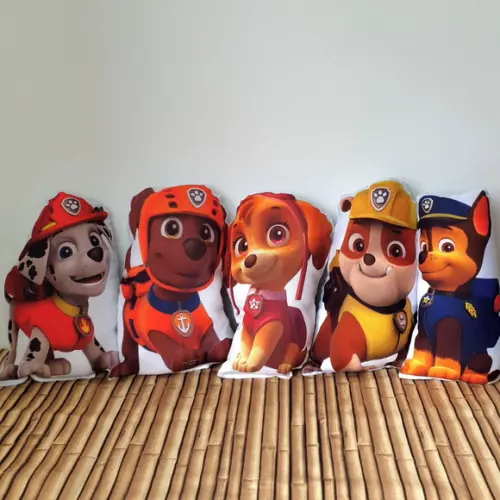 Almofada Formato Personalizada Patrulha Canina