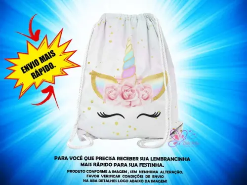 Mochilinha Unicórnio ( Envio + Rápido )