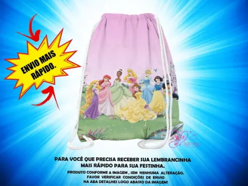 Mochilinha Princesas ( Envio + Rápido )