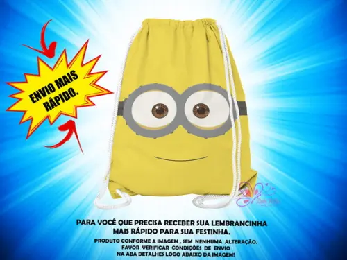 Mochilinha Minions ( Envio + Rápido )