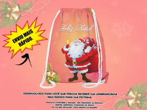 Mochilinha Natal ( Envio + Rápido )