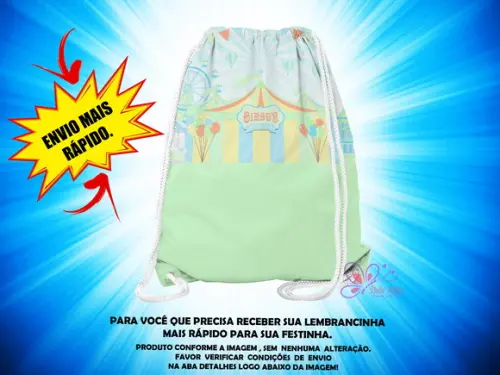 Mochilinha Circo ( Envio + Rápido )