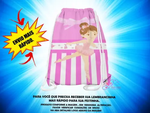Mochilinha Bailarina ( Envio + Rápido )