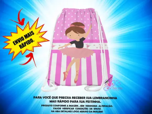 Mochilinha Bailarina ( Envio + Rápido )