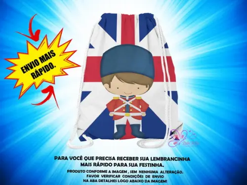 Mochilinha Soldadinho ( Envio + Rápido )
