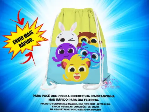 Mochilinha Bolofofos ( Envio + Rápido )