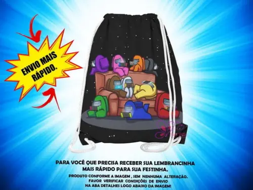Mochilinha Among Us ( Envio + Rápido )