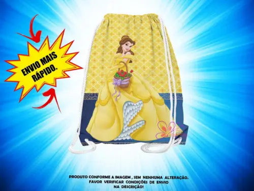 Mochilinha a Bela e a Fera ( Envio + Rápido )