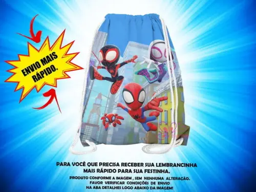 Mochilinha Homem Aranha ( Envio + Rápido )
