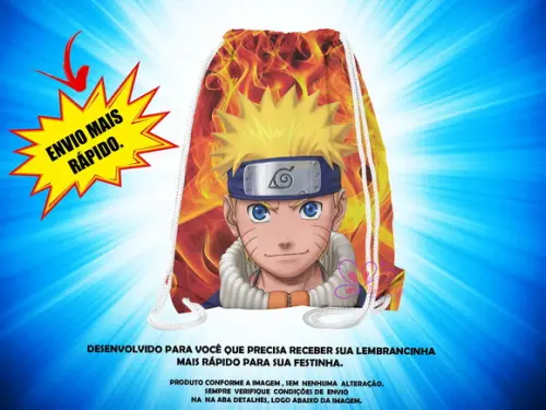 Mochilinha Naruto ( Envio + Rápido )