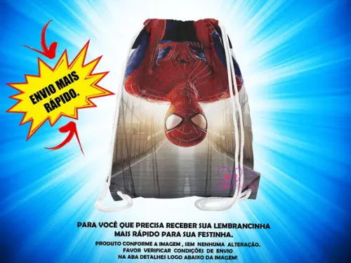 Mochilinha Homem Aranha ( Envio + Rápido )