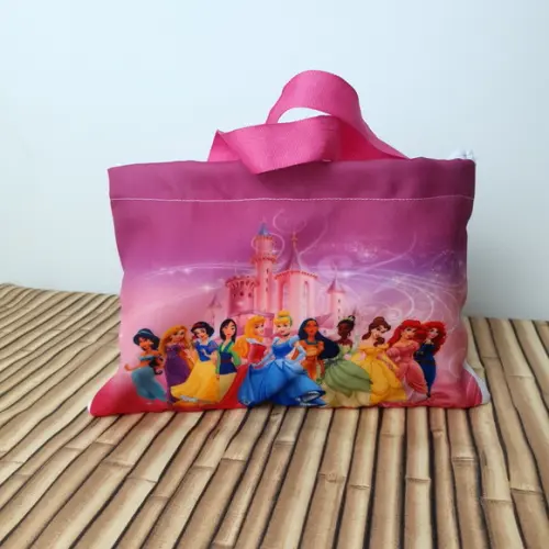 Sacolinhas Ecobag Personalizadas 28x19cm Princesas