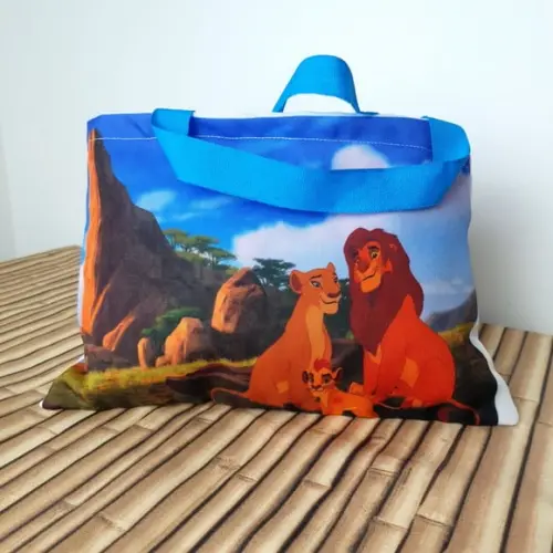 Sacolinhas Ecobag Personalizadas 28x19cm a Guarda do Leão