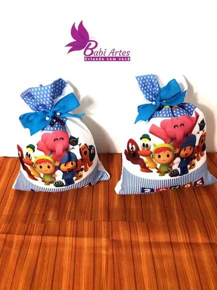 Saco Personalizado Pocoyo