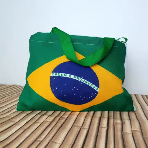 Sacolinhas Ecobag Personalizadas 28x19cm Brasil