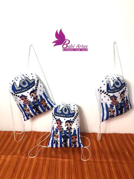 Mochilinha Personalizada Lol