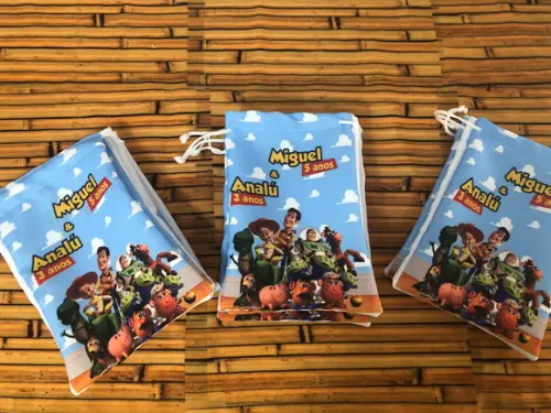 Saquinho Surpresa Personalizado Toy Story