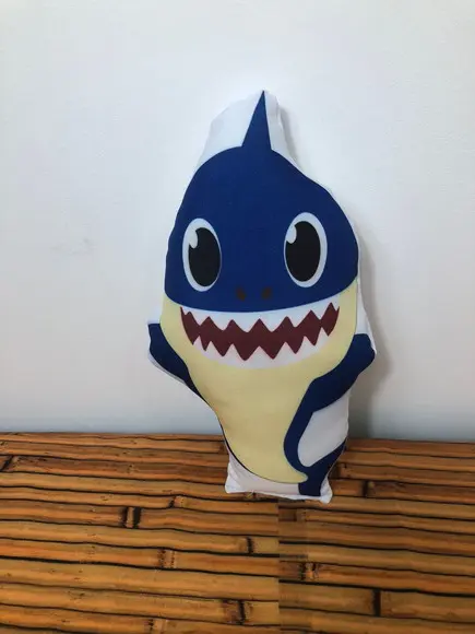 Almofada Formato Personalizada Baby Shark