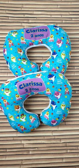 Almofada De Pescoço Personalizada Baby Shark