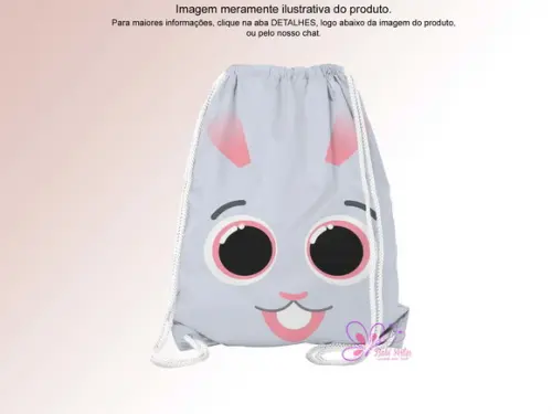 Mochilinha Personalizada Bolofofos