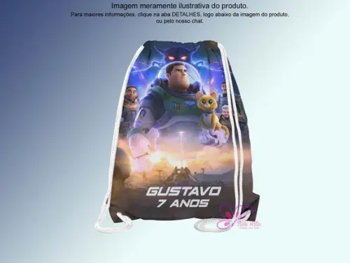 Mochilinha Personalizada Buzz Lightyear