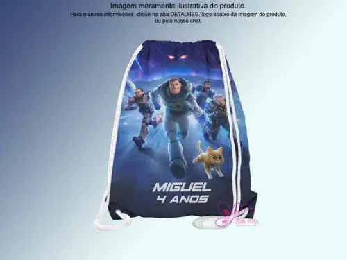 Mochilinha Personalizada Buzz Lightyear