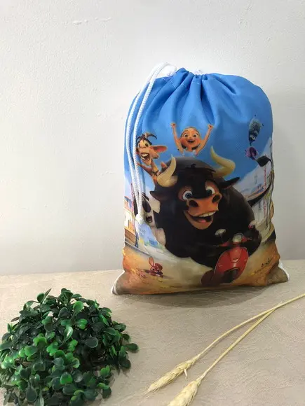 Saco Surpresa Personalizado 19x28cm Touro ferdinando