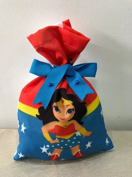 Saco Personalizado Mulher Maravilha
