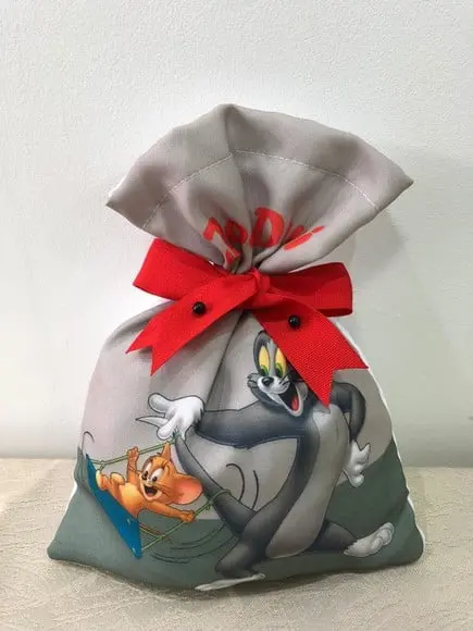 Saco Personalizado Tom e Jerry