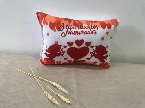 Almofadinha 20x30cm Dia dos Namorados